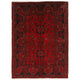 Red Khal Mohammadi Afghan Hand-knotted Rug (KM-406)