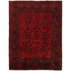 Red Khal Mohammadi Afghan Hand-knotted Rug (KM-409)