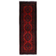 Red Khal Mohammadi Afghan Hand-knotted Runner (KM-414)