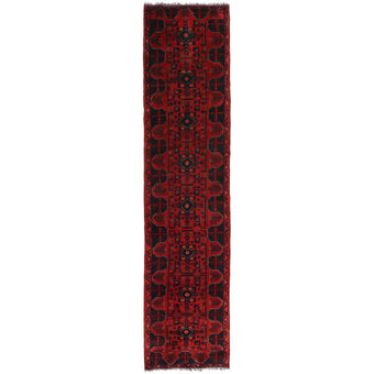 compare product Red Khal Mohammadi Afghan Hand-knotted Runner (KM-417)