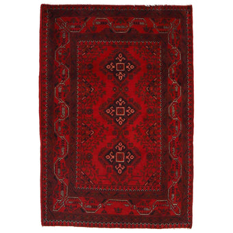 compare product Red Khal Mohammadi Afghan Hand-knotted Rug (KM-418)