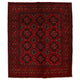 Red Khal Mohammadi Afghan Hand-knotted Rug (KM-419)