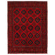 Red Khal Mohammadi Afghan Hand-knotted Rug (KM-422)