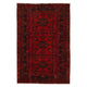 Red Khal Mohammadi Afghan Hand-knotted Rug (KM-428)