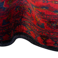 Red Khal Mohammadi Afghan Hand-knotted Rug (KM-404)