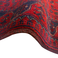 Red Khal Mohammadi Afghan Hand-knotted Rug (KM-405)