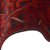 Red Khal Mohammadi Afghan Hand-knotted Rug (KM-412)