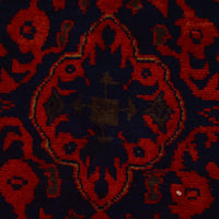 Red Khal Mohammadi Afghan Hand-knotted Runner (KM-414)