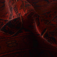 Red Khal Mohammadi Afghan Hand-knotted Runner (KM-416)