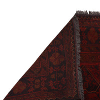 Red Khal Mohammadi Afghan Hand-knotted Runner (KM-416)