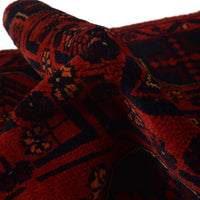 Red Khal Mohammadi Afghan Hand-knotted Runner (KM-417)