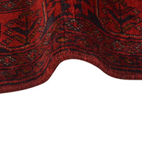 Red Khal Mohammadi Afghan Hand-knotted Rug (KM-424)