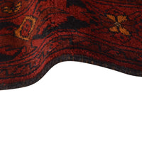 Red Khal Mohammadi Afghan Hand-knotted Rug (KM-425)