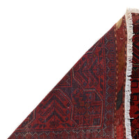 Red Khal Mohammadi Afghan Hand-knotted Rug (KM-426)