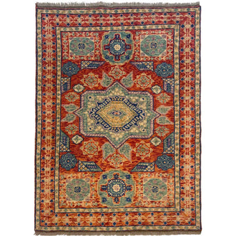 compare product Multi Color Mumluk Afghan Hand-knotted (MM-103)