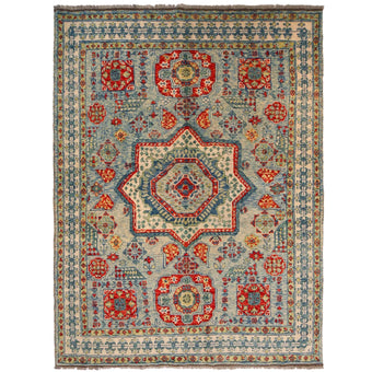 compare product Blue Mumluk Afghan Hand-knotted (MM-106)