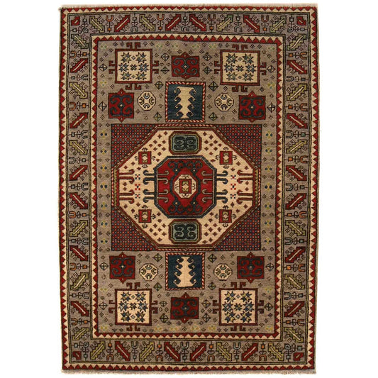 Multi Color Mumluk Afghan Hand-knotted (MM-109)
