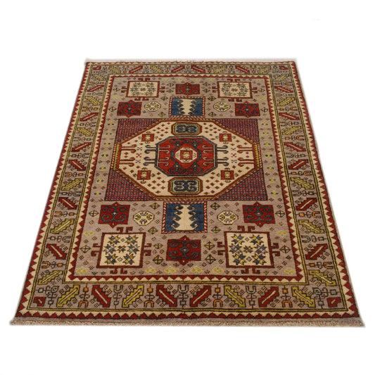 Multi Color Mumluk Afghan Hand-knotted (MM-109)