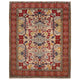 Ivory  Mumluk Afghan Hand-knotted (MM-110)