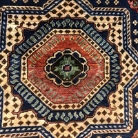 Purple Mumluk Afghan Hand-knotted (MM-112)