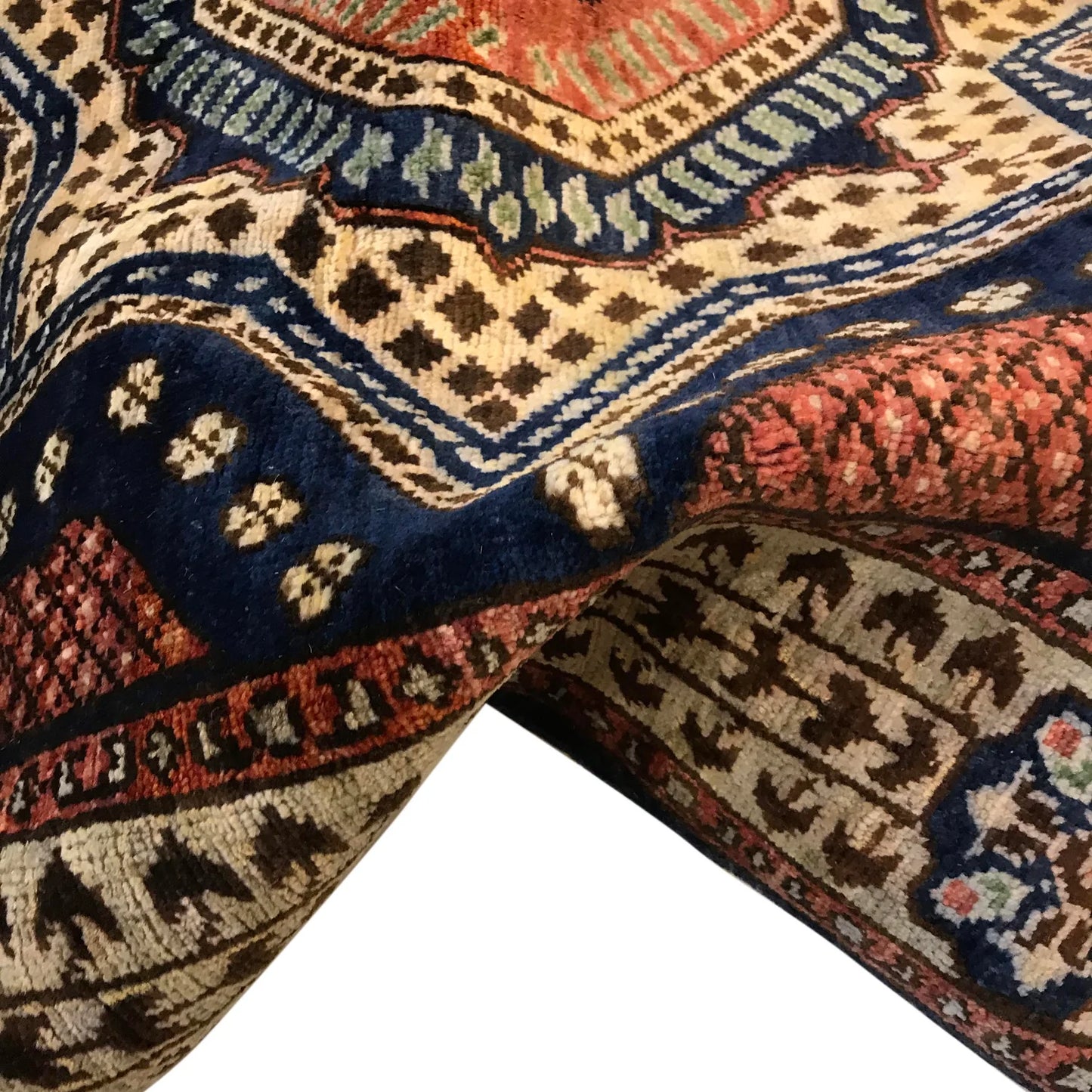 Purple Mumluk Afghan Hand-knotted (MM-112)