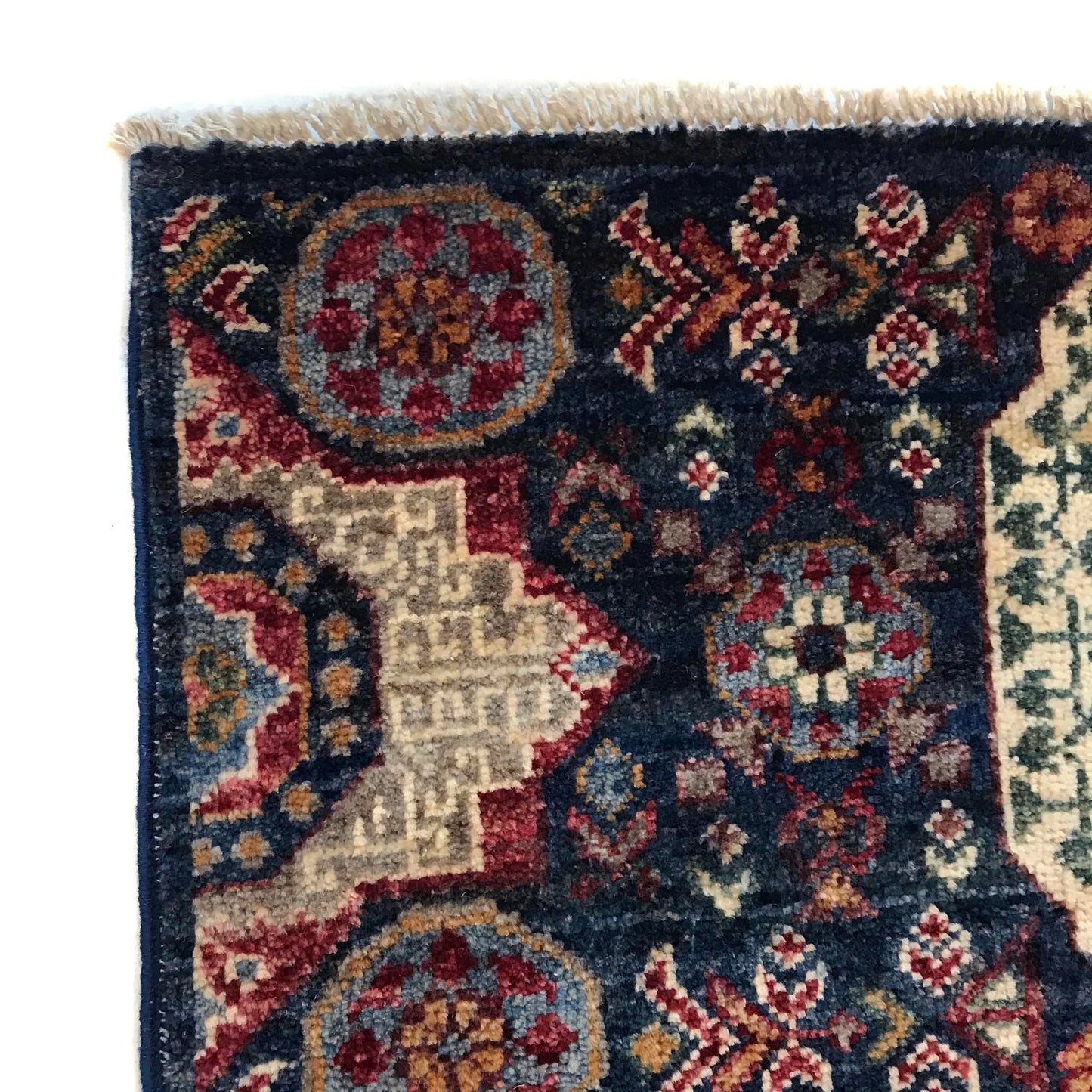 Purple Mumluk Afghan Hand-knotted (MM-114)