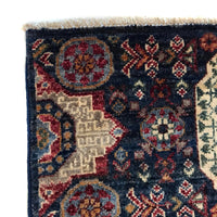 Purple Mumluk Afghan Hand-knotted (MM-114)