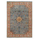 Blue Oushak Afghan Hand-Knotted Rug (OK-601)