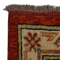 Red Oushak Afghan Hand-Knotted Rug (OK-603)