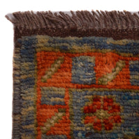 Multi Color Oushak Afghan Hand-Knotted Rug (OK-605)