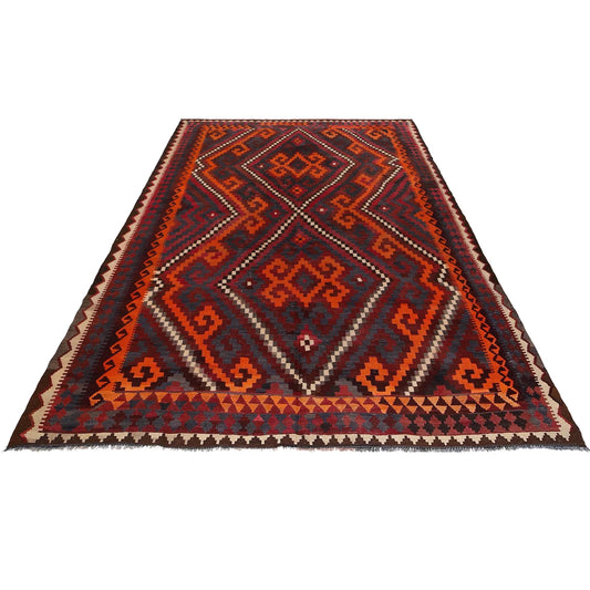Multi Color Afghan Hand-Knotted Kilim (RK-4004)