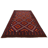 Multi Color Afghan Hand-Knotted Kilim (RK-4005)