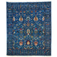Blue Sultani Afgan Hand-knotted Rug (ST-701)
