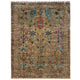 Grey Modern Sultani Afghan Hand-knotted Rug (ST-711)
