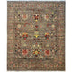Grey Modern Sultani Afghan Hand-knotted Rug (ST-713)