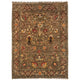 Brown Modern Sultani Afghan Hand-knotted Rug (ST-714)