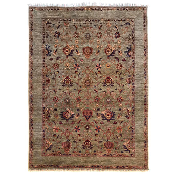 compare product Grey Modern Sultani Afghan Hand-knotted Rug (ST-720)
