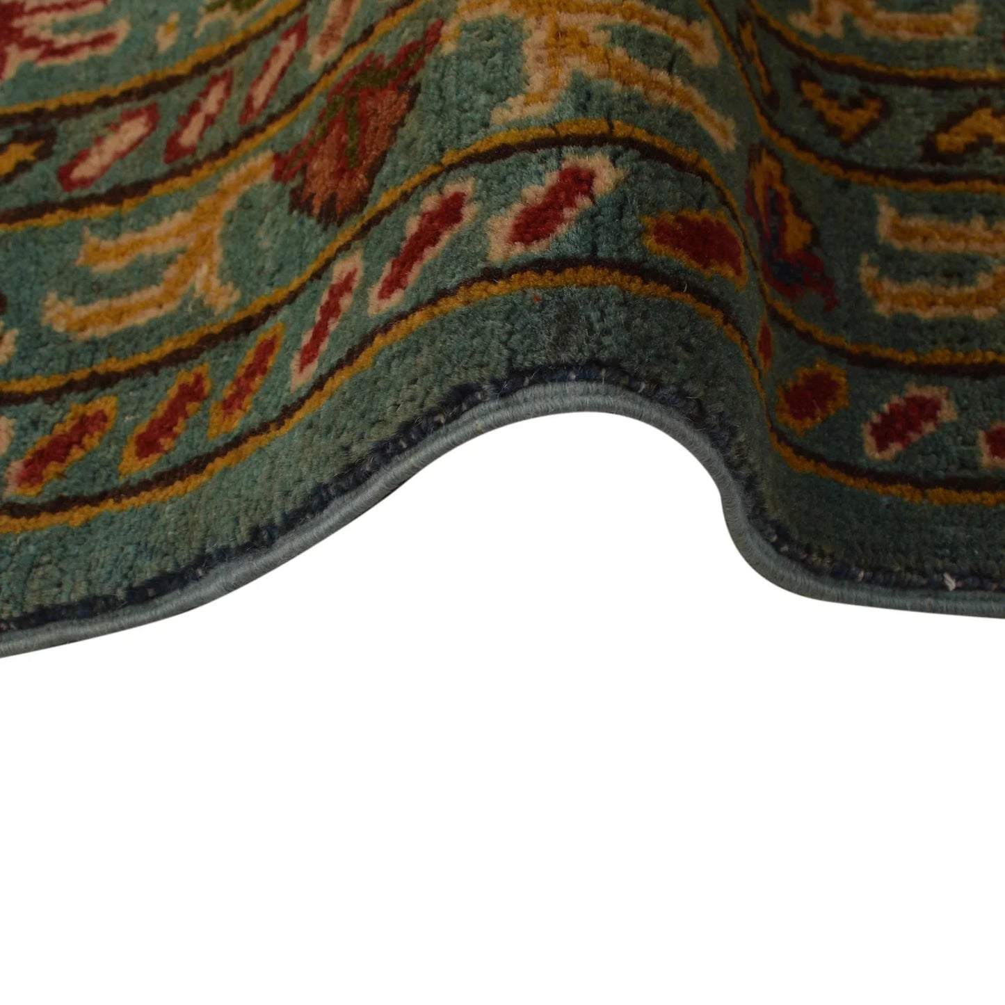 Blue Modern Sultani Afghan Hand-knotted Rug (ST-706)