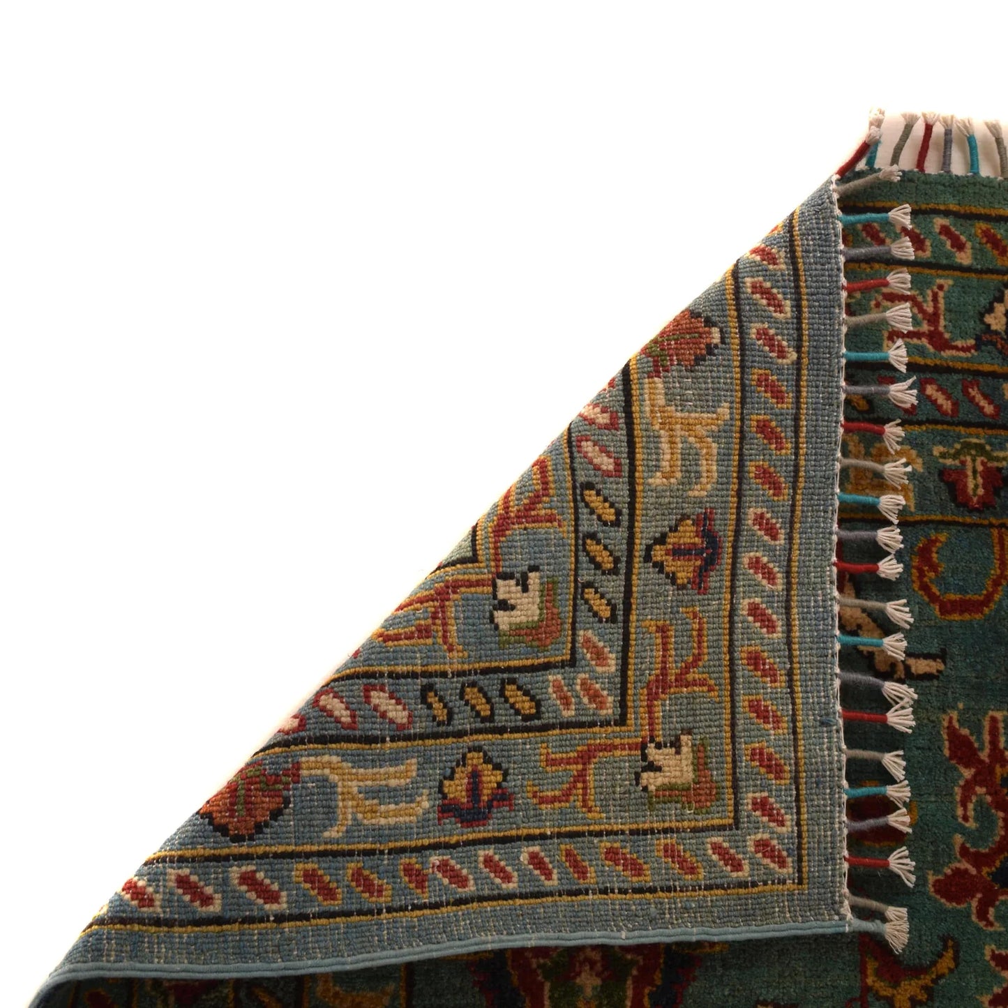 Blue Modern Sultani Afghan Hand-knotted Rug (ST-706)