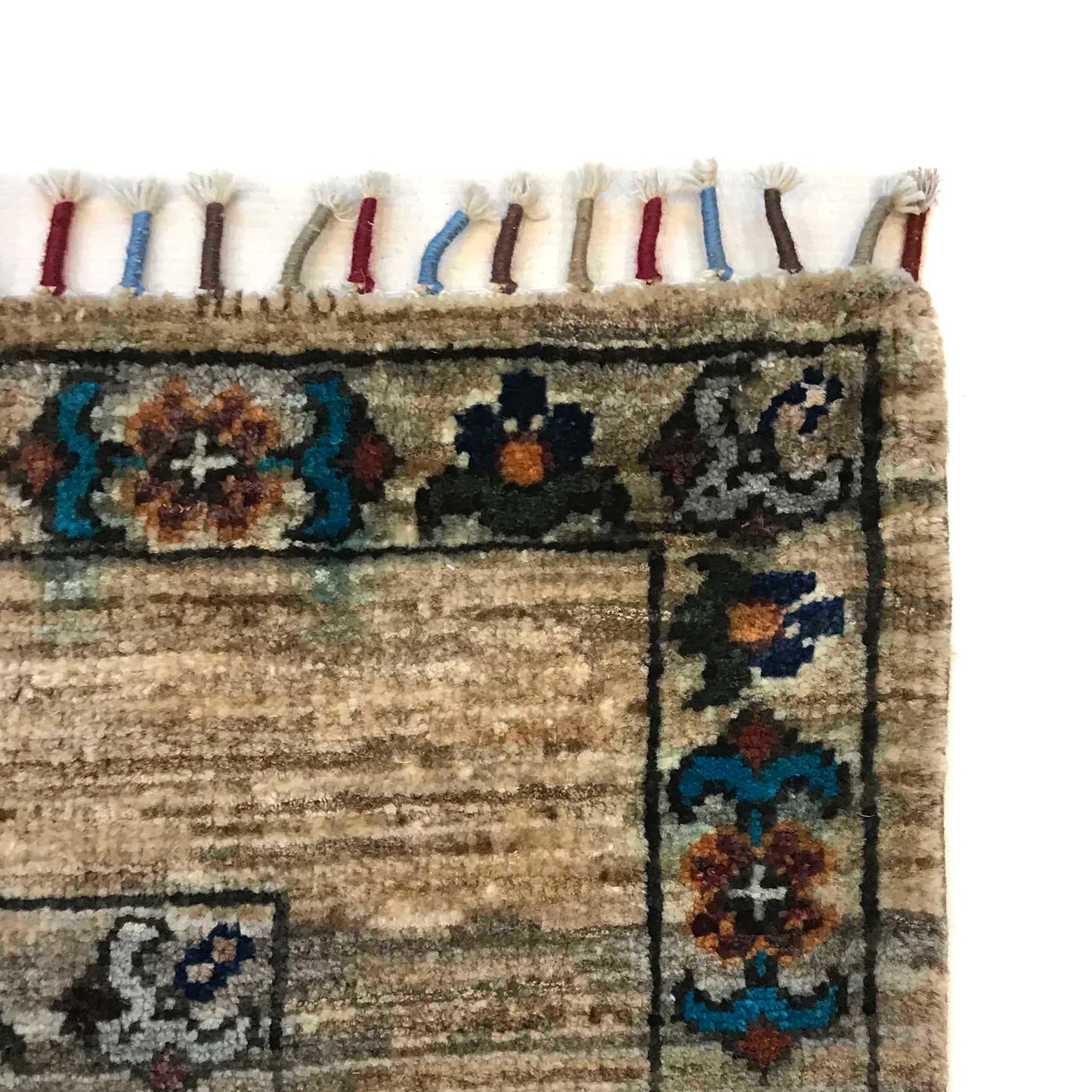 Multi Color Modern Sultani Afghan Hand-knotted Rug (ST-708)