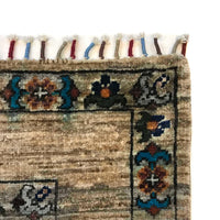 Multi Color Modern Sultani Afghan Hand-knotted Rug (ST-708)