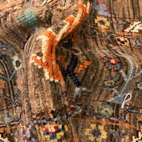 Grey Modern Sultani Afghan Hand-knotted Rug (ST-716)