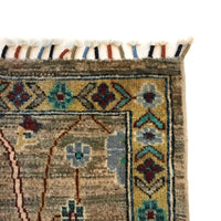 Multi Color  Modern Sultani Afghan Hand-knotted Rug (ST-719)