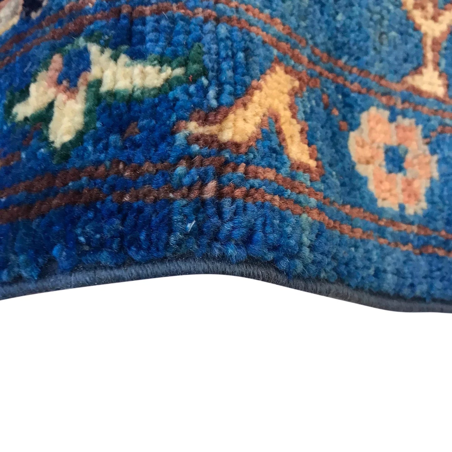 Blue  Modern Sultani Afghan Hand-knotted Rug (ST-724)
