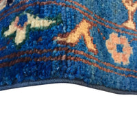 Blue  Modern Sultani Afghan Hand-knotted Rug (ST-724)