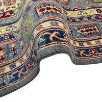 Multi Color Waziri Afghan Hand-knotted Rug (WZ-1601)