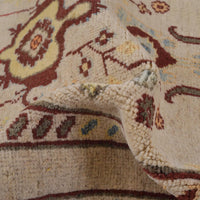 Ivory Oriental Kazak Afghan Hand-knotted Runner (KK-205)