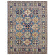Blue  Oriental Kazak Afghan Hand-knotted Rug (KK-273)