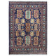 Multi color Super Fine Kazak Afghan Hand-knotted Rug (KK-276)