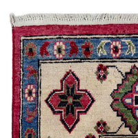 Red  Oriental Kazak Afghan Hand-knotted Rug (KK-269)